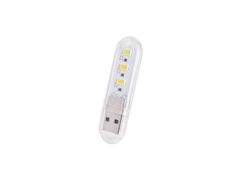 USB 3 LED 50 lumens Warm White Light Senith Electronics